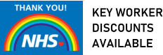KEY WORKER DISCOUNTS AVAILABLE